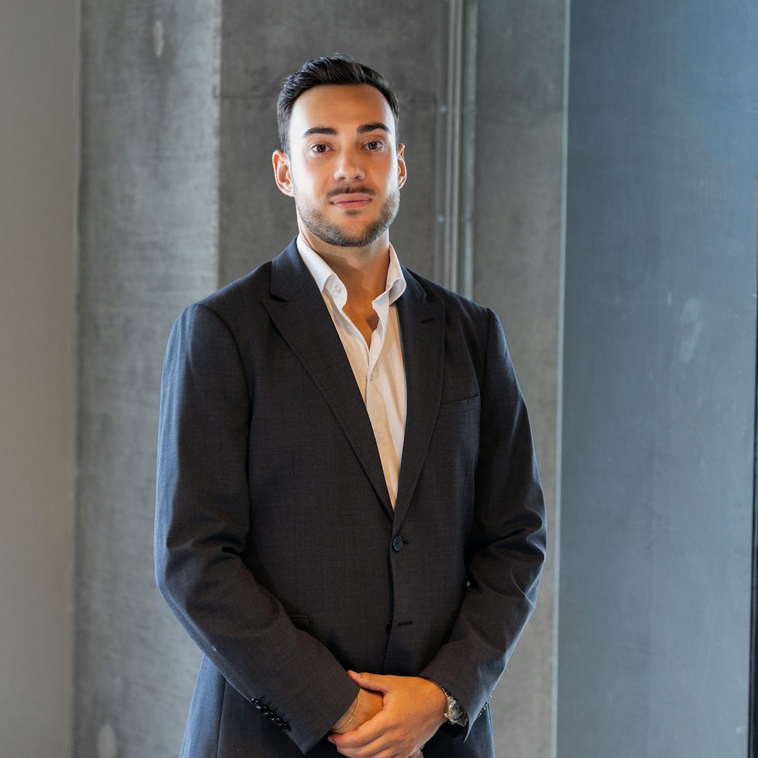 Friendly financial advisor portrait
